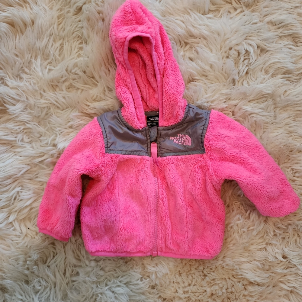 The North Face Baby Sz 3-6 mo Pink Fleece Jacket